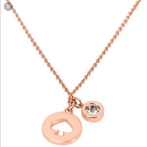 Kate spade necklace charm